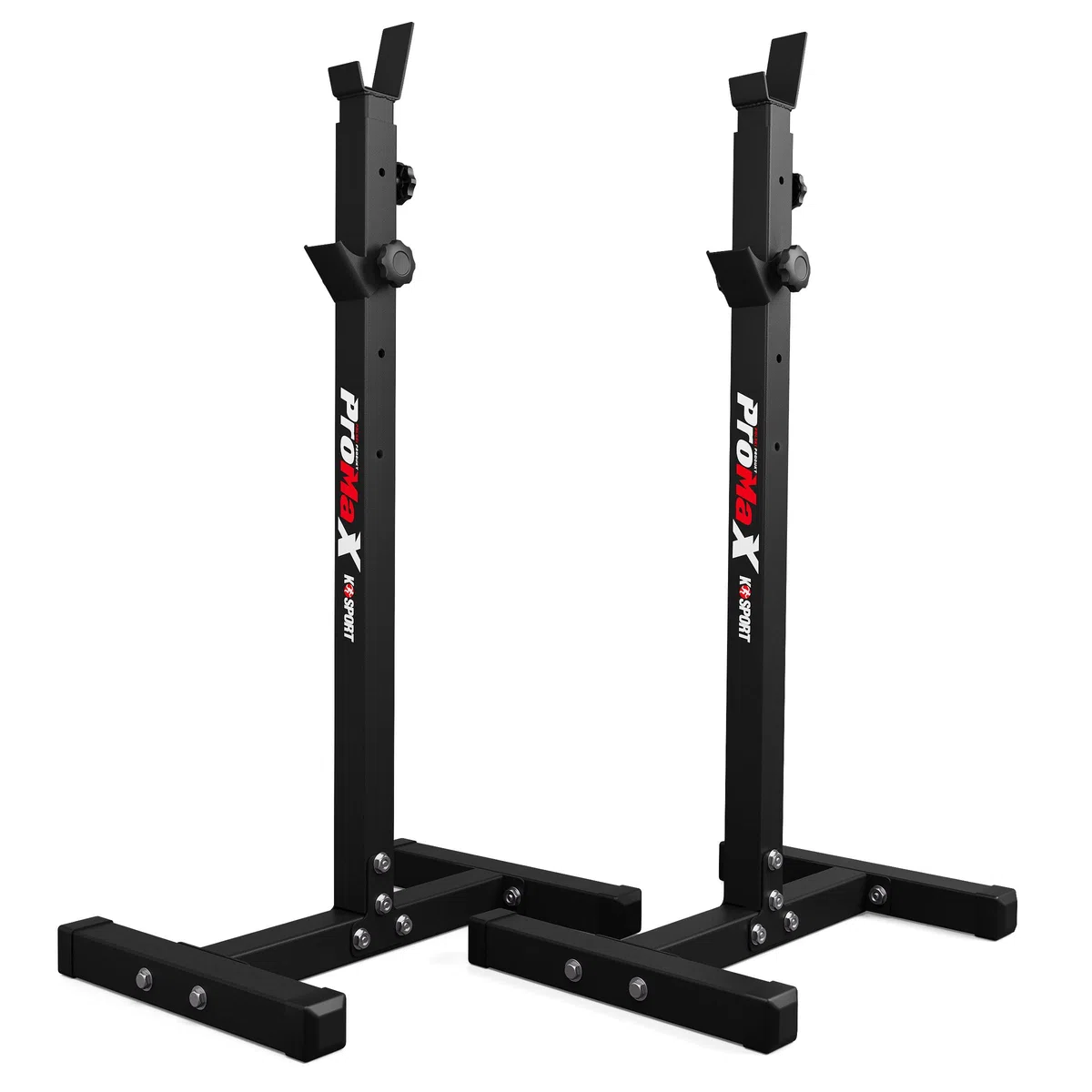 K-Sport: Langhantelablage bis 180kg belastbar I Squat-Rack für Langhanteltraining I Hantel-Ablage für dein effektives Muskeltraining I Kniebeugenständer, inkl. E-Book