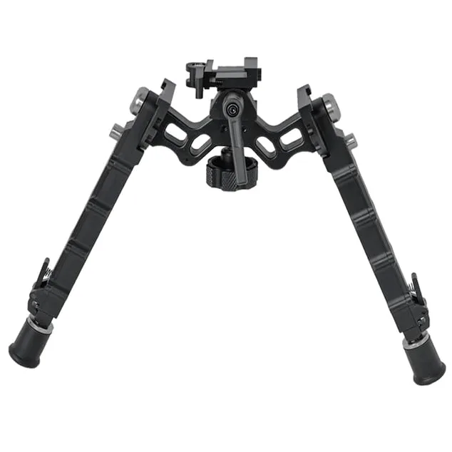 Taktisch Zweibein 7.5-9 Zoll Zweibein für Gewehr für Outdoor, Bereich, Jagd und Schießen Eingebaute Spikes und Gummifüße