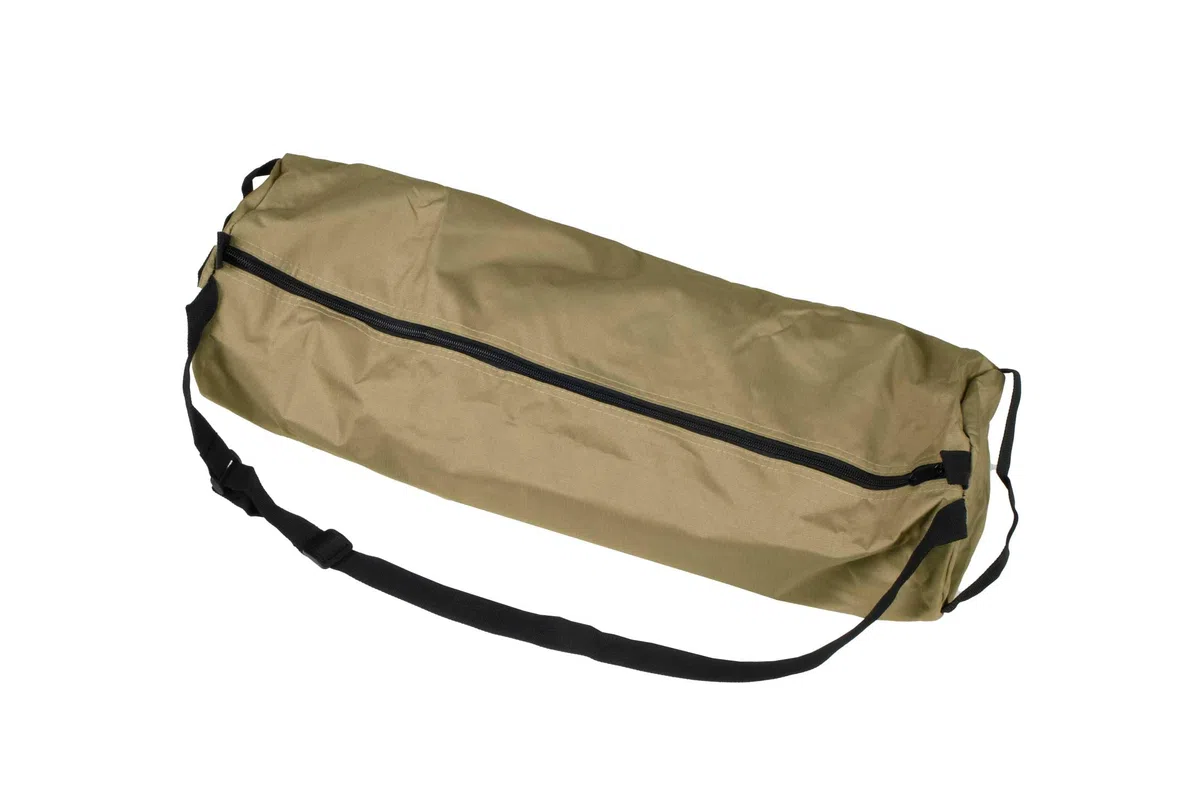 XL Feldbett, bis 150 kg belastbar, Aluminiumgestell, mit Transporttasche, stabil & leicht, für Camping, Gäste & Outdoor, Khaki