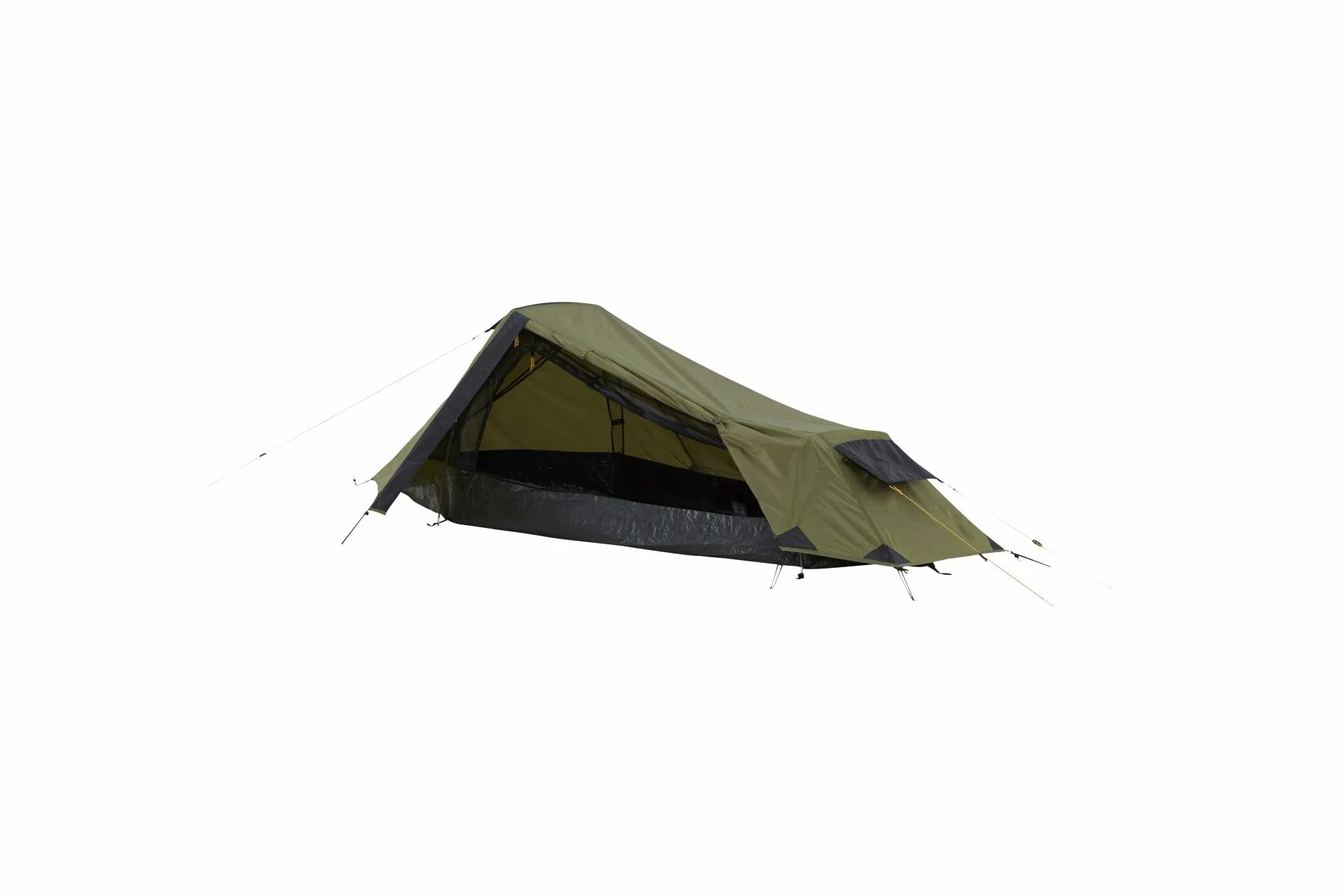 GRAND CANYON Zelt Richmond 1 Trekkingzelt – Ultraleichtes 1-Personen Tunnelzelt mit Apsis und Mesh-Innenzelt