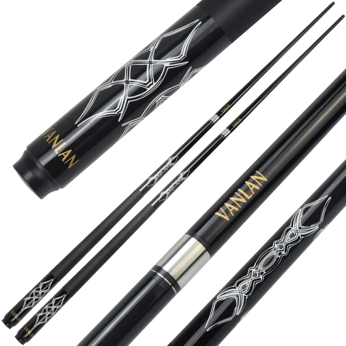 Professionelle Billardqueues, 147,7 cm, Carbon, langlebig, kleiner Kopf, Poolqueues, Billardstock, Snookerstange, Zubehör, Billardzubehör