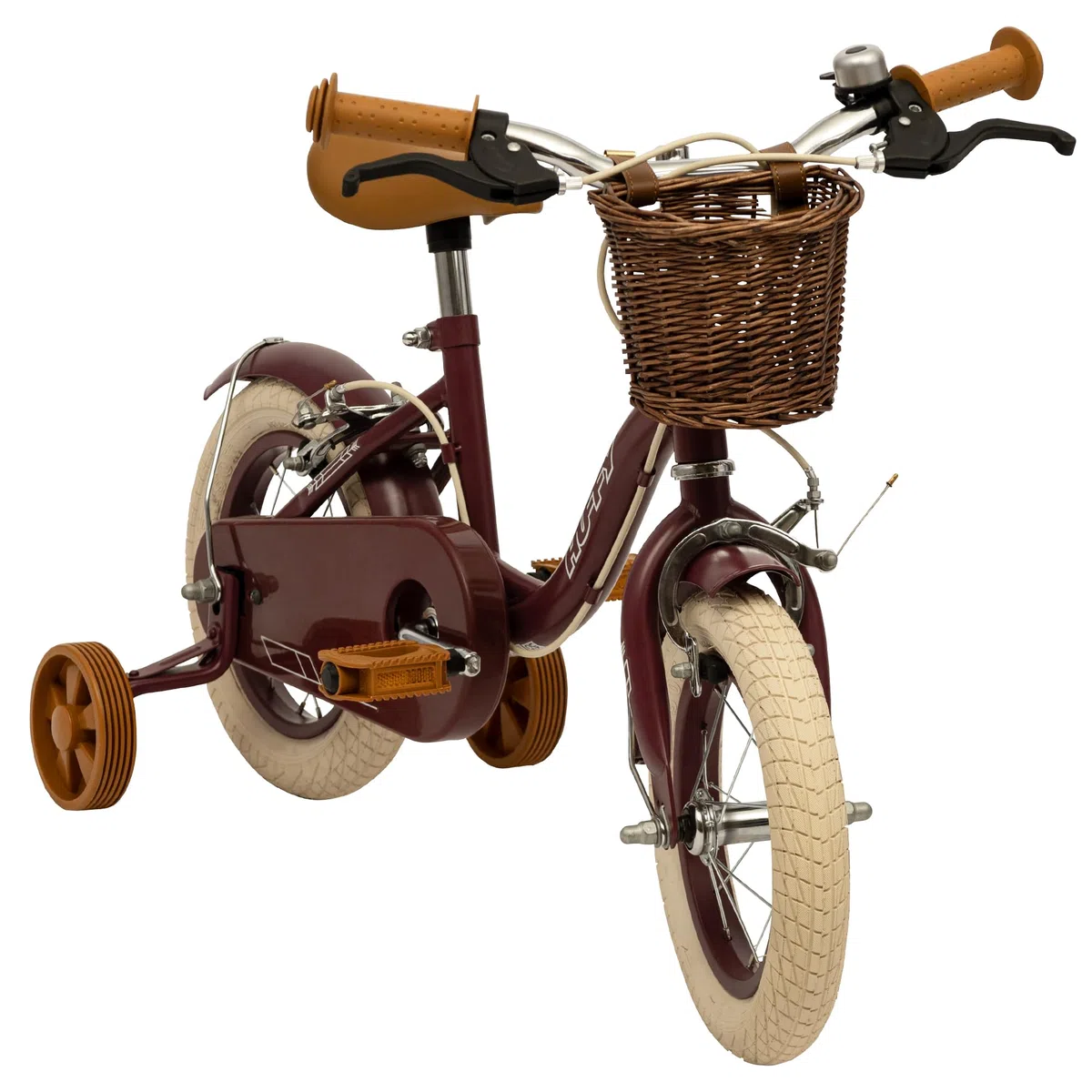 Huffy Vintage 12" Kinderfahrrad, für 3-5 Jahre, Burgunderrot