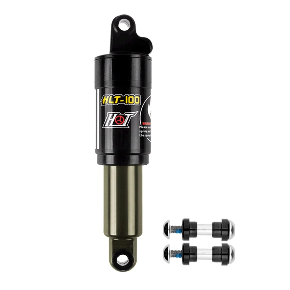 Fahrrad Stoßdämpfer Hinten, 750/850/1000 LBS Fahrrad Hinterrad Stoßdämpfer mit Schraubenfeder, Federungsdämpfer für Mountainbike/MTB/E-Bike