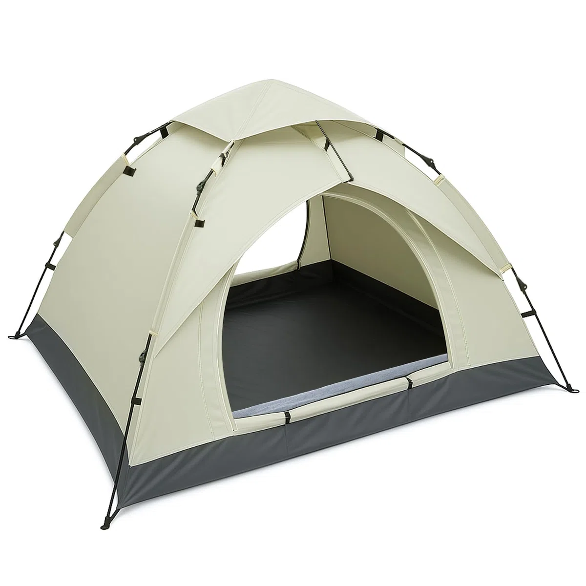 Pop-up-Zelt für 2–3 Personen, wasserdichtes Kuppelzelt mit UV-Schutz, leichtes Campingzelt mit Tragetasche, Kuppelzelt für Wandern, Outdoor & Backpacking