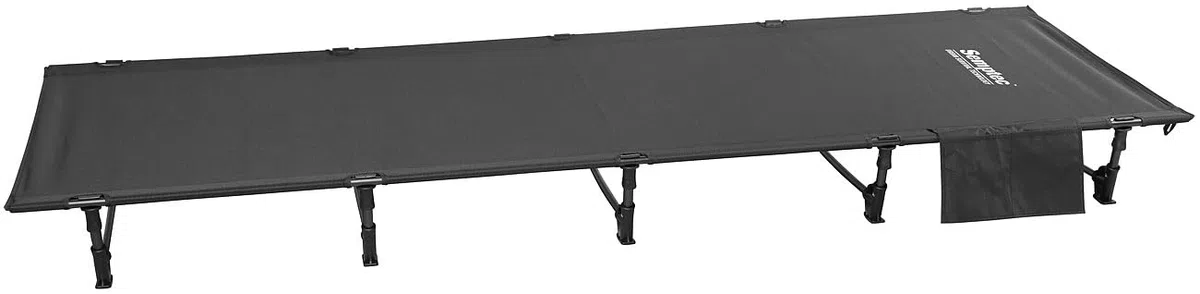 Semptec Urban Survival Technology Campingbett: Ultraleichtes Feldbett aus Aluminium, 192x70x17cm, bis 120kg Tragkraft (Feldbett für Camping, für Festival, Zelt)