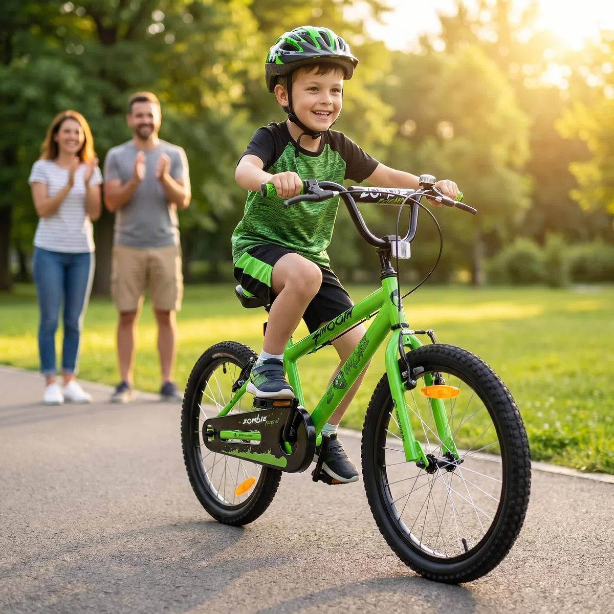 Actionbikes Kinderfahrrad Zombie | 12 16 20 Zoll - V-Brake Bremsen - Fahrrad für Kinder von 2-9 Jahren - Schutzblech v. / h - Kinder Fahrrad für Mädchen & Jungen - Fahrräder - Bicycle - Kinderrad