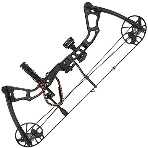 G8DS® Compound Bogen Set Chikara 15-70 lbs 300 FPS 330 km/h High-End-Bogen inkl. 4 Carbon Pfeilen