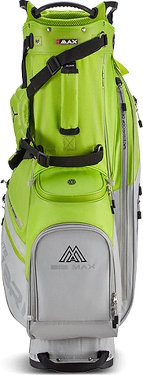 Big Max DRI LITE HYBRID Plus - Standbag Lime Silver