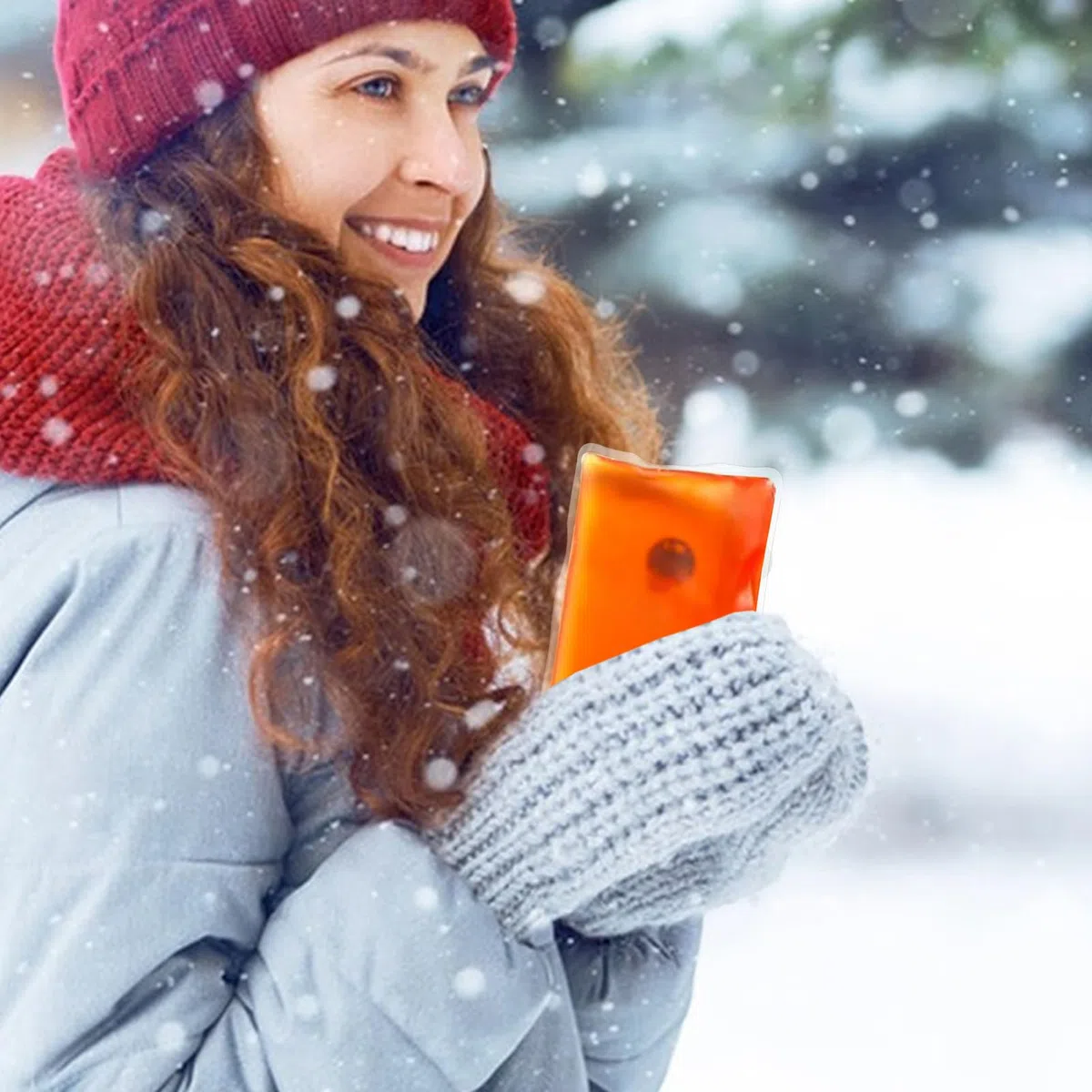 Taschenwärmer – Gel Wärmekissen | 8er Set Rund Quadratisch | Sofortige Wärme per | Wiederverwendbare Knick-Wärmepads | Handwärmer für Unterwegs | Perfekt fürr Weihnachtsmarkt Wandern Arbeit Outd