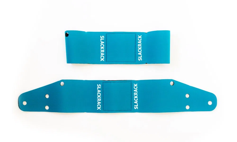 Gibbon Slacklines Neoprenschutzkappen für das Fitness Slackrack, Ersatzteile, blau, 2 Stück