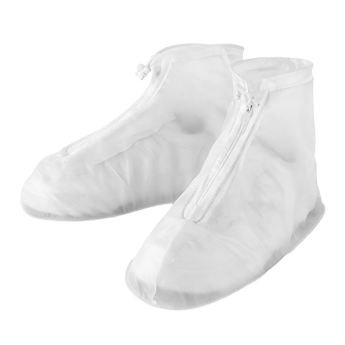 Bike Gaiter, Regenschutz Schuhe Fahrrad, Outdoor SchuhüBerzieher Wasserdicht, Transparent, Faltbare Regenüberschuhe rutschfeste Schuhe Überschuhe mit Reißverschluss