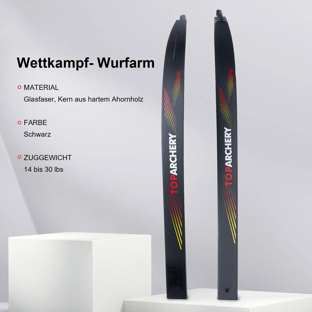 56 Zoll Takedown Recurve Bogen Einsteiger Recurvebogen Recurvebogen Set 18-40lbs für Erwachsene Training Bogensport