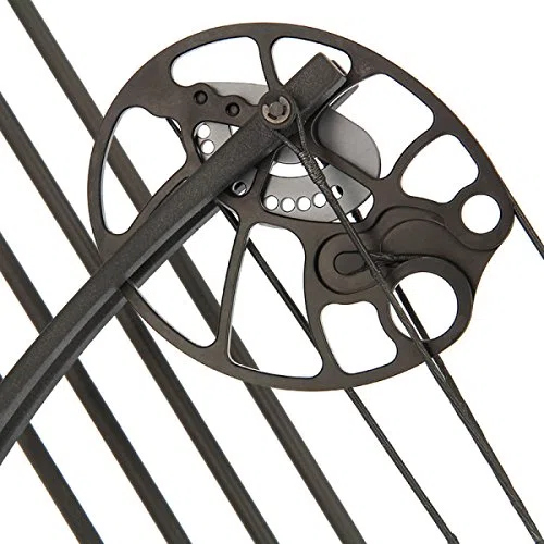 G8DS® Compound Bogen Set Chikara 15-70 lbs 300 FPS 330 km/h High-End-Bogen inkl. 4 Carbon Pfeilen