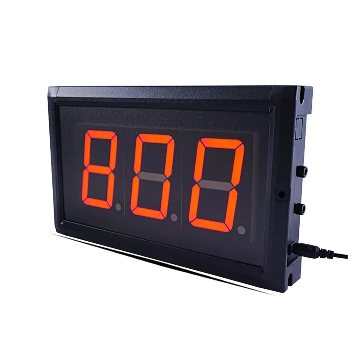 3 Zoll 3-stelliges LED-Display, digitaler Sicherheits-Tageszähler, Wandmontage, Fernbedienung, einseitiges, voll rotes Display Einsatz in Mehreren Szenarien