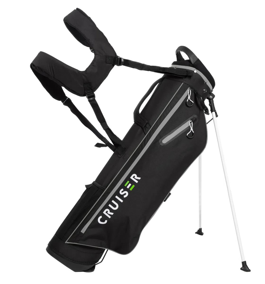 CRUISER GOLF (CR-Lite) Superleichte Golftasche mit Ständer (1,5 kg) Gepolsterter Doppelschultergurt