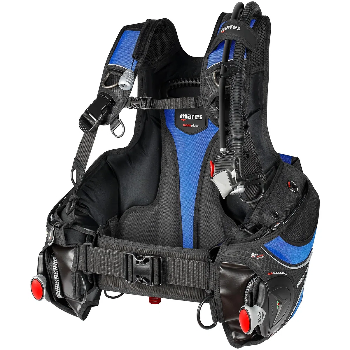 Mares Prestige SLS BL, Tarierjacket für Erwachsene, Unisex, Blau, L