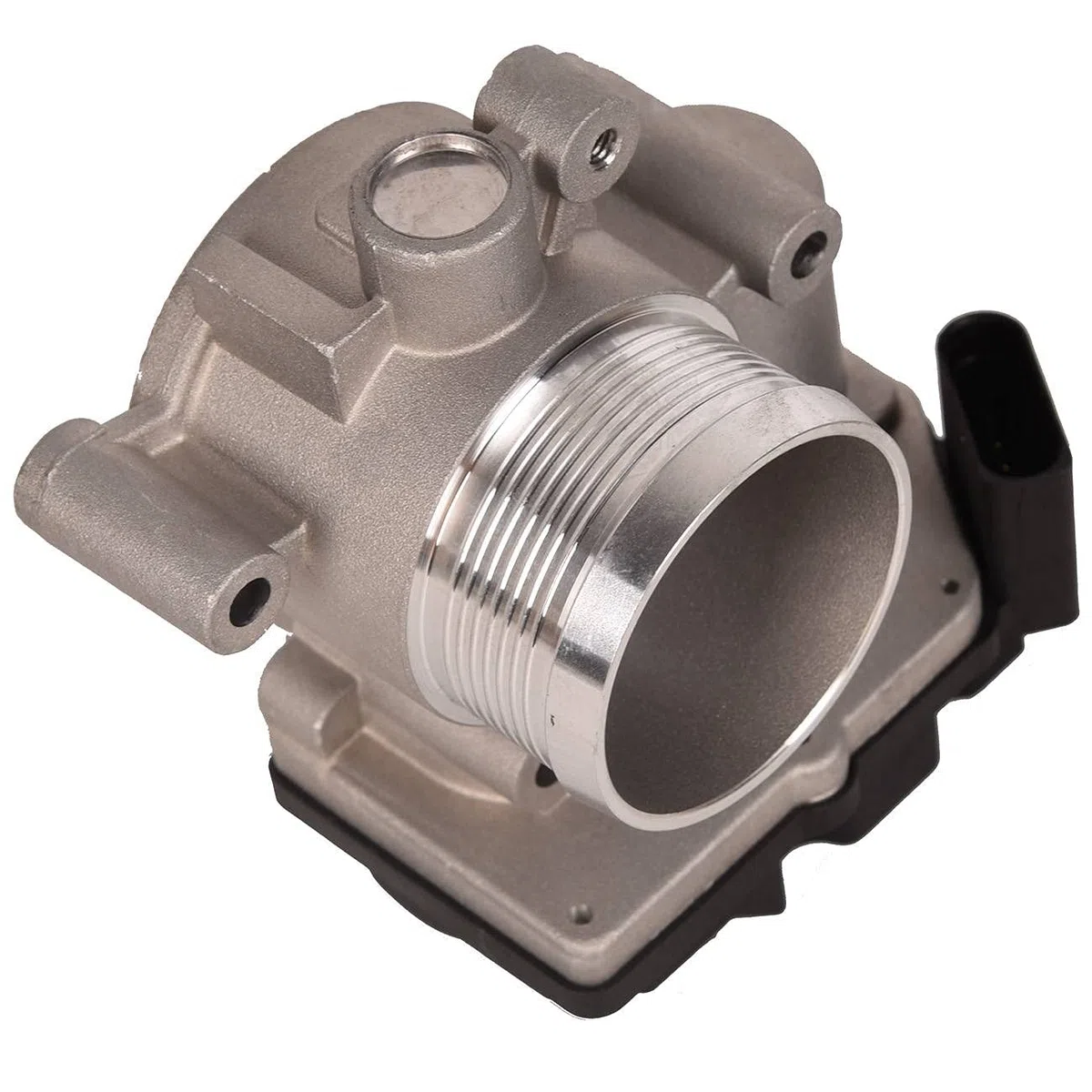 Bapmic Steuerklappe, Luftversorgung Drosselklappenstutzen Drosselklappe 03L128063 Ersatz für A-udi A3 A4 V-W Passat 2.0 TDI