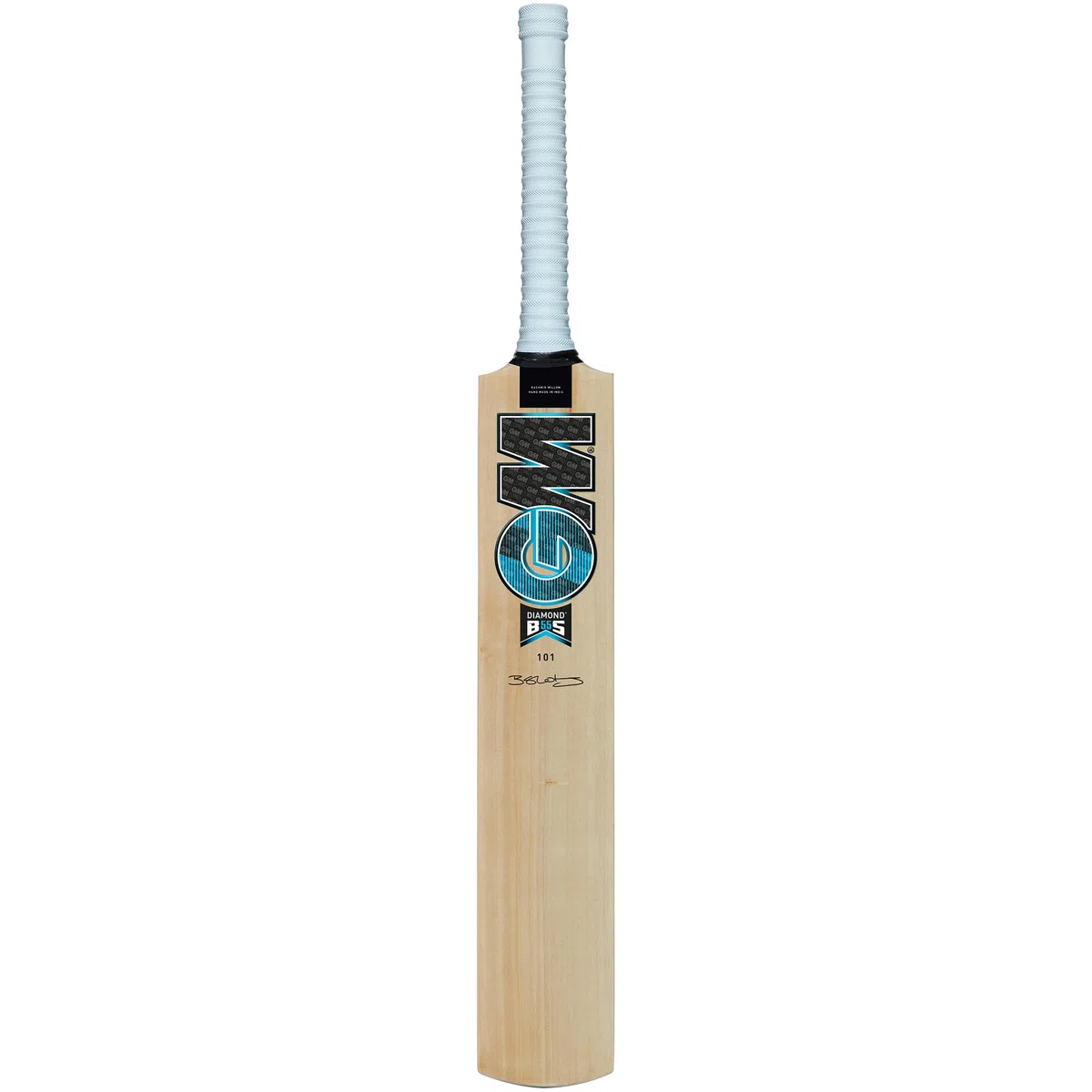 GM Ben Stokes Diamond 101 BS55 Cricketschläger aus Kaschmirweide, Halo-Griff, volle Größe, geeignet für Spieler ab 175 cm Gunn & Moore