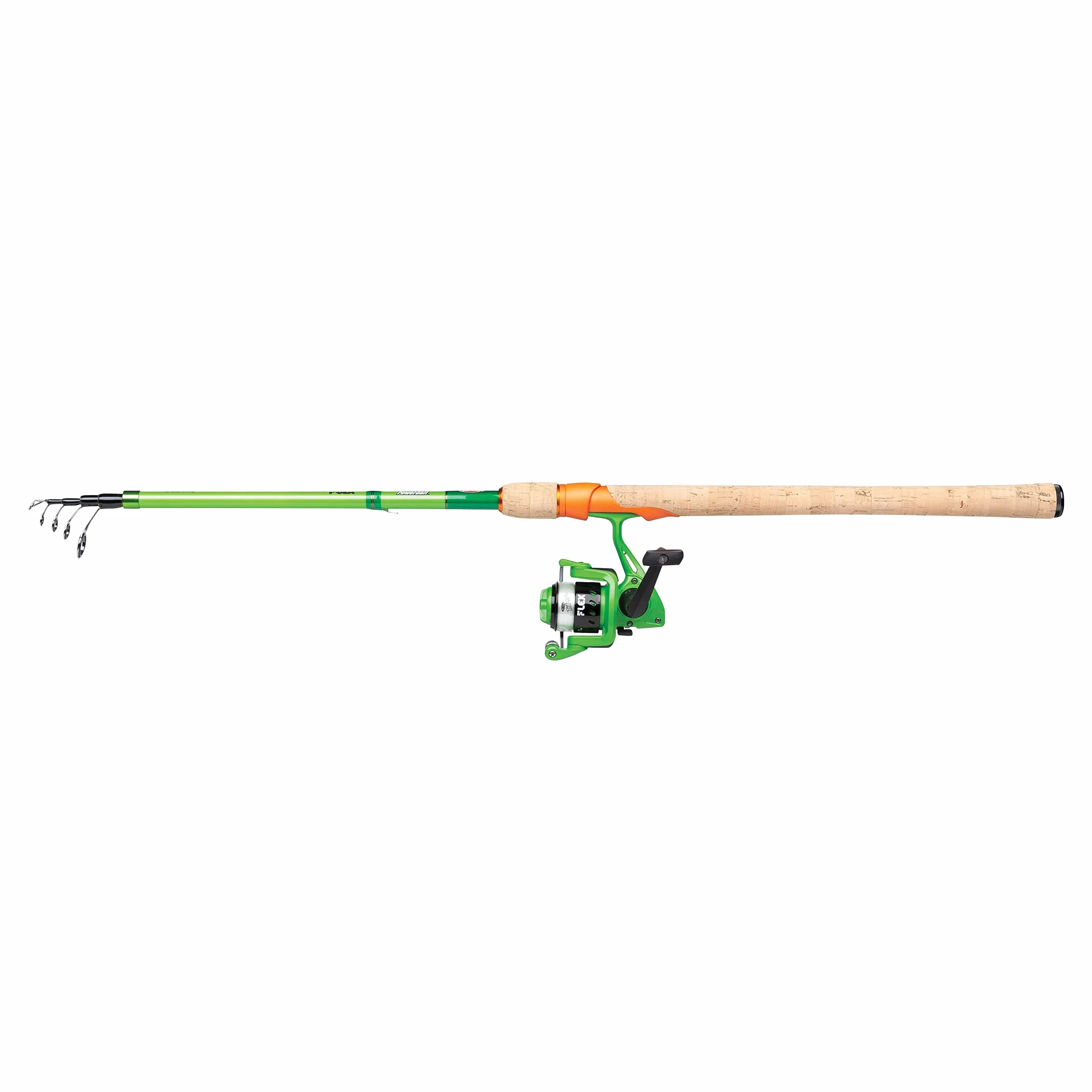 Berkley Flex Trout Teleskop-Spinnrute und Rollen-Kombination – telekopierbare Forellenrute