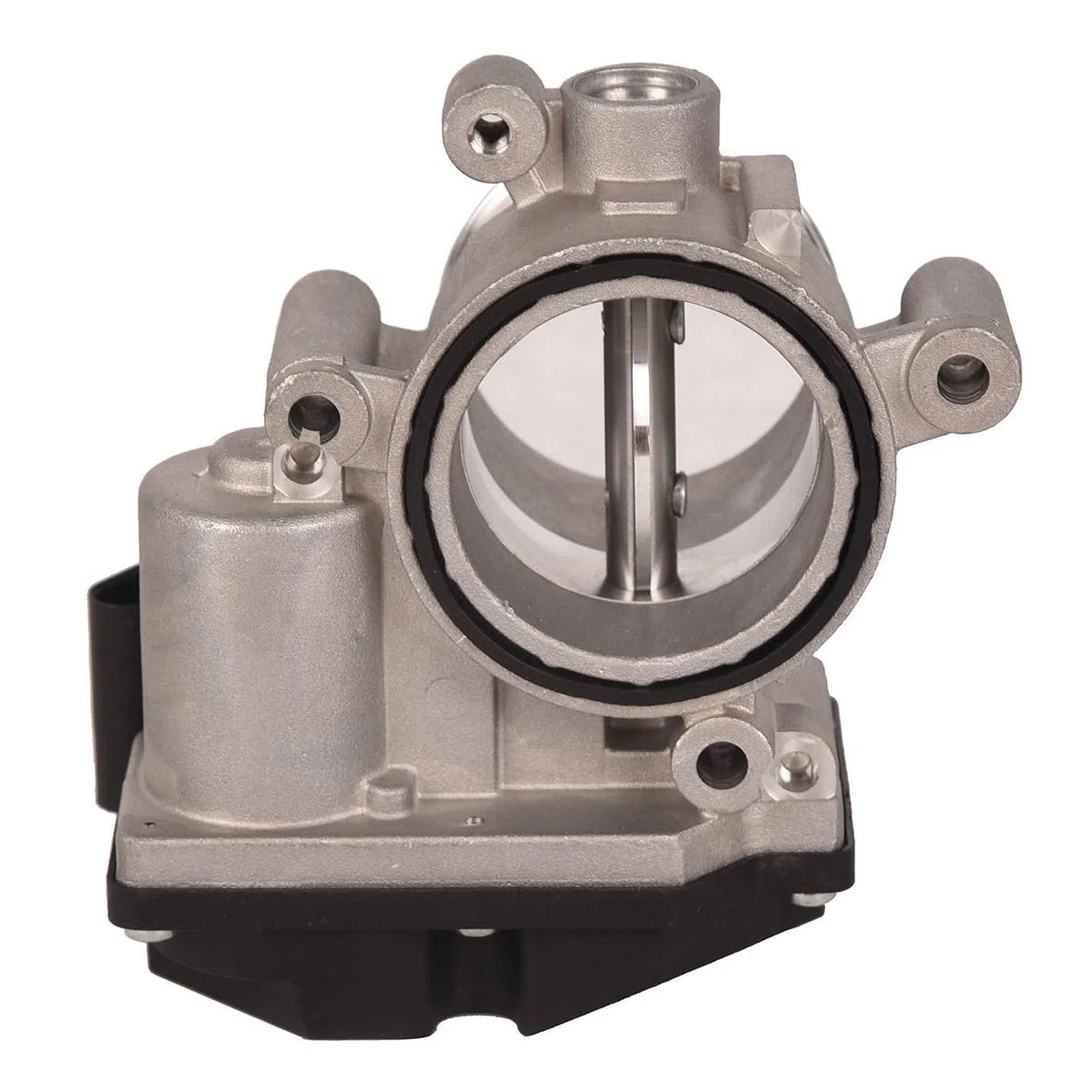 Bapmic Steuerklappe, Luftversorgung Drosselklappenstutzen Drosselklappe 03L128063 Ersatz für A-udi A3 A4 V-W Passat 2.0 TDI