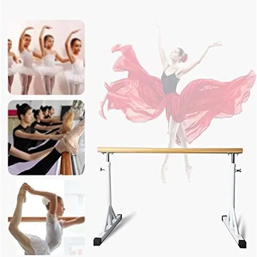 Ballettstange für Erwachsene, freistehende Ballettstange, verstellbare tragbare Ballettstange für Wohnzimmer, Schlafzimmer, Tanzstudio, Stretchstange
