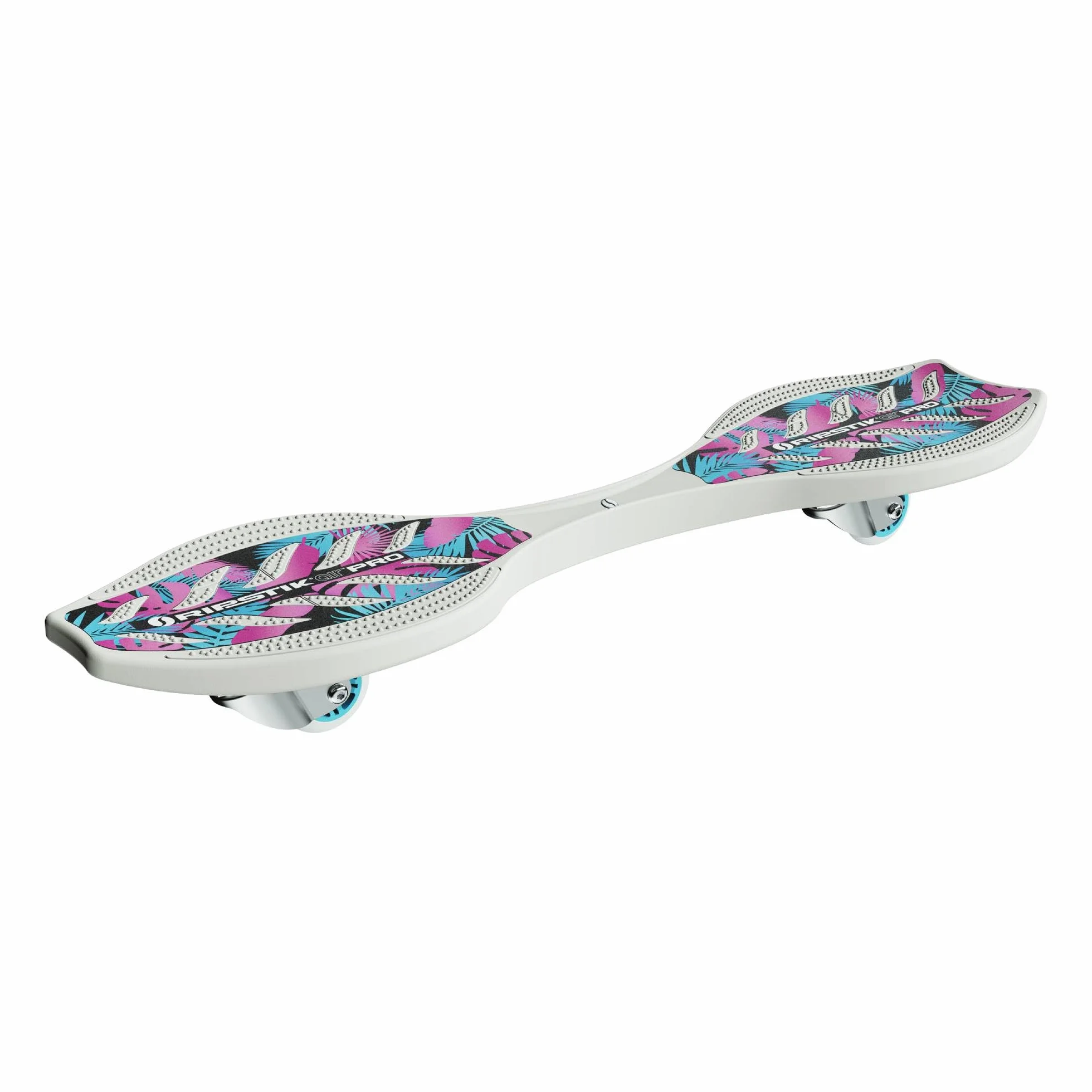Razor RipStik Ripster Air Pro Waveboard - Kompaktes leichtes Caster Board für 8+ Jahre, unterstützt Fahrer bis zu 100KG (220Lbs) - Sonderausgabe Weiß