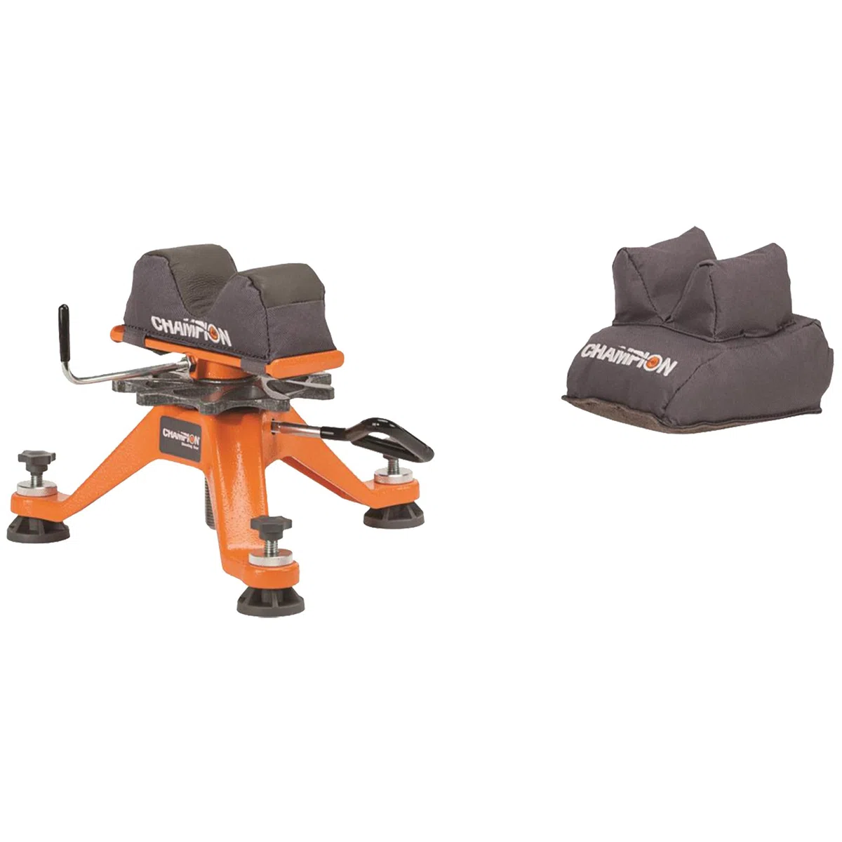 Champion Rest Tri-Stance TSR # 40202 Gewehrauflage mit Taschen für Zielscheiben